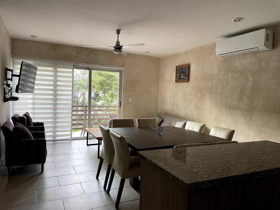 Departamento Dentro De Aldea Zama Apartment ตูลุม ภายนอก รูปภาพ